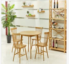 禾田木和瑞德斯系列餐桌椅组合 天狼网力荐的天津实木家具新选择